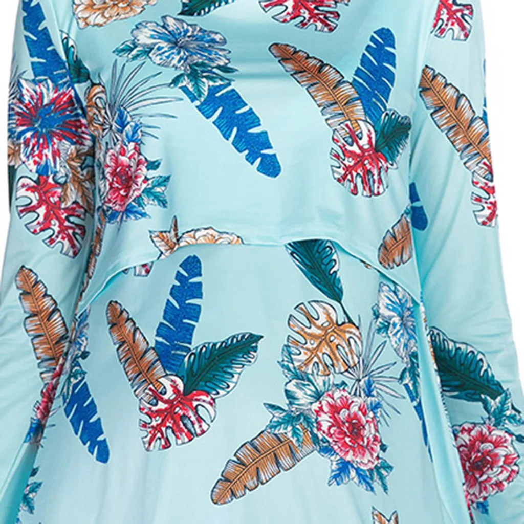 Женские платья для беременных элегантное осеннее платье с длинными рукавами и