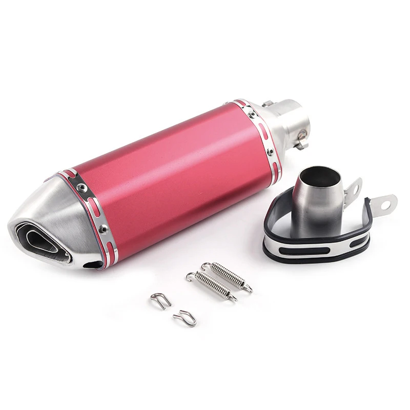 36~ 51 мм универсальный глушитель выхлопной трубы мотоцикла Escape slip on Pipe Fit мотоцикл Скутер ATV Dirt Bike Мопед - Цвет: A-09