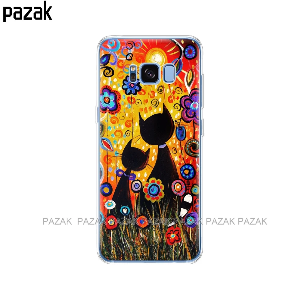 34283 Силиконовый чехол для телефона samsung Galaxy S8/S8 PLUS чехол s чехол для samsung S8/S8 plus чехол для телефона дизайн - Цвет: 34283