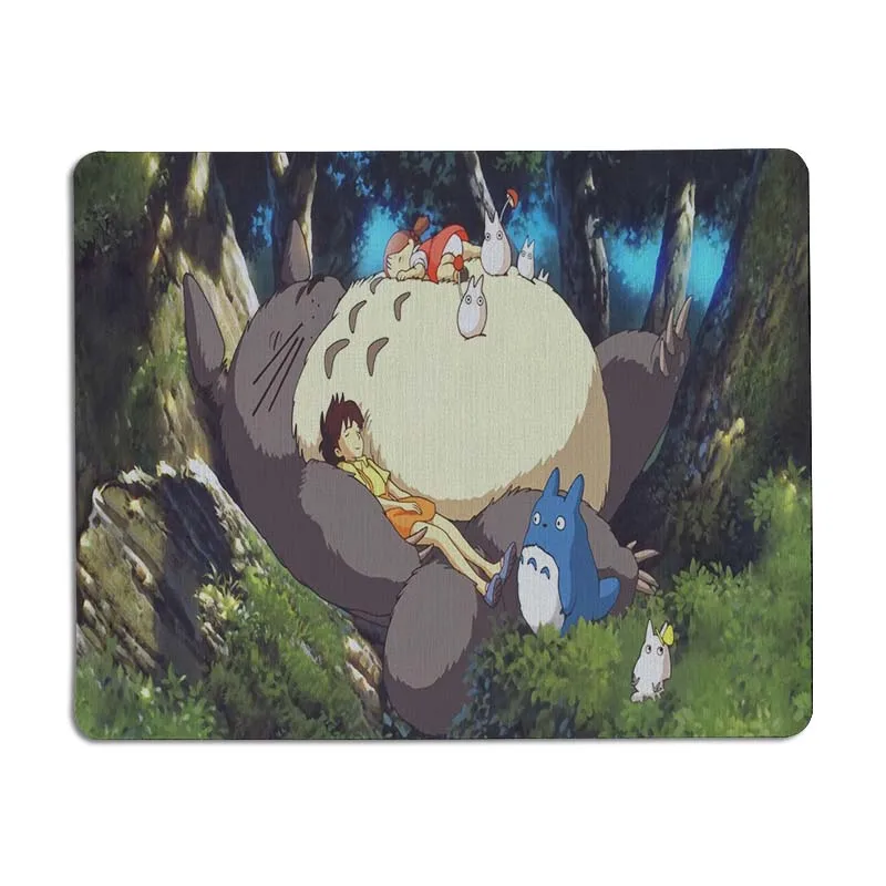 

MaiYaCa New Designs Movie My Neighbor Totoro Customized laptop Gaming small mouse pad Size for 25X29cm Silicon Mousemats