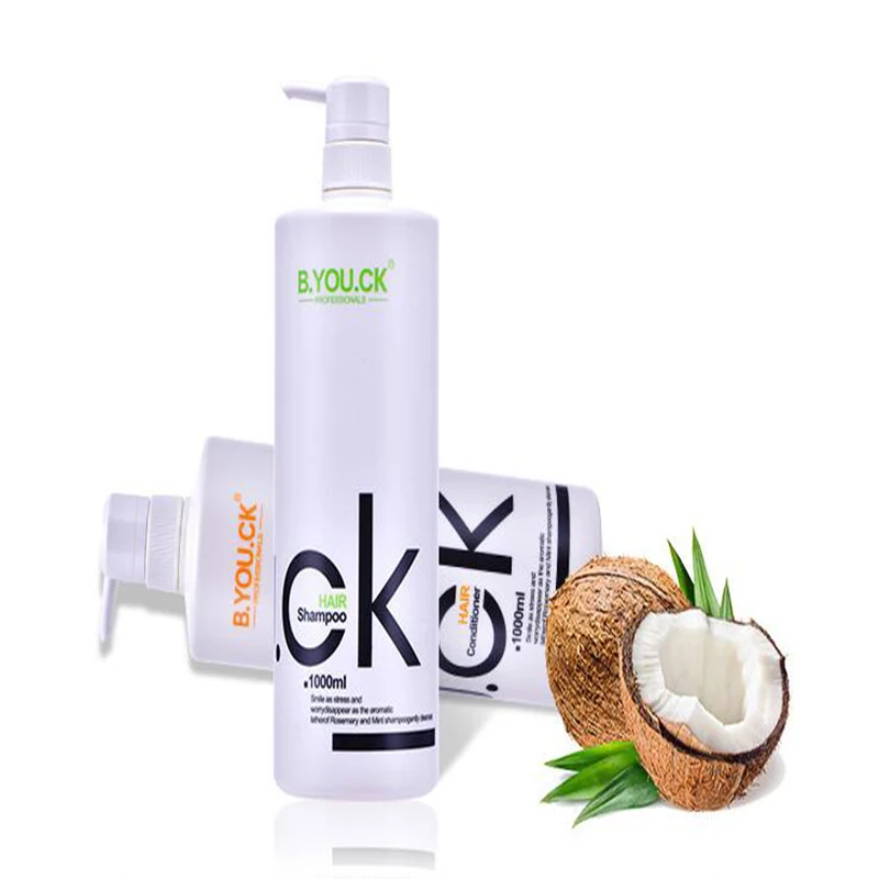 B. YOU. CK1000ml Шампунь против перхоти увлажняющий Гладкий контроль масла зуда шампунь