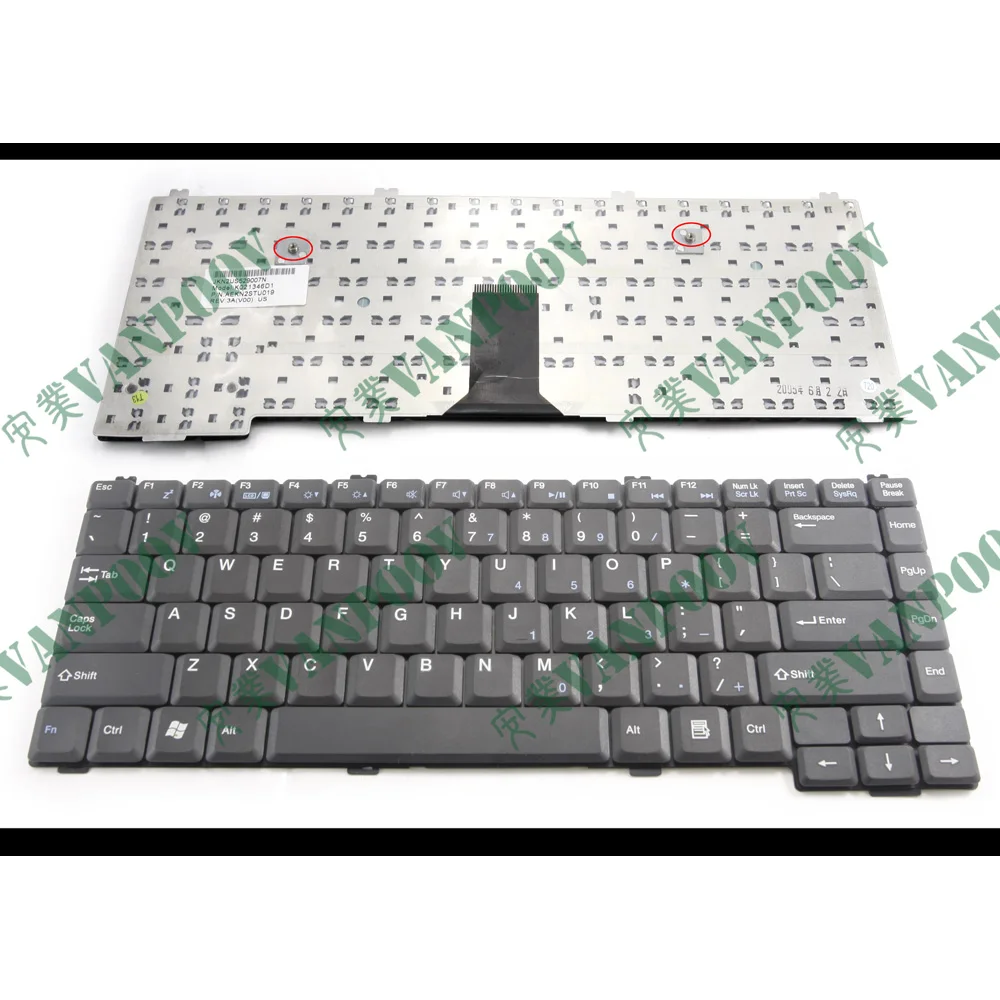 

Genuine New Notebook Laptop keyboard for Sunrex K021346D1 AEKN2STU019