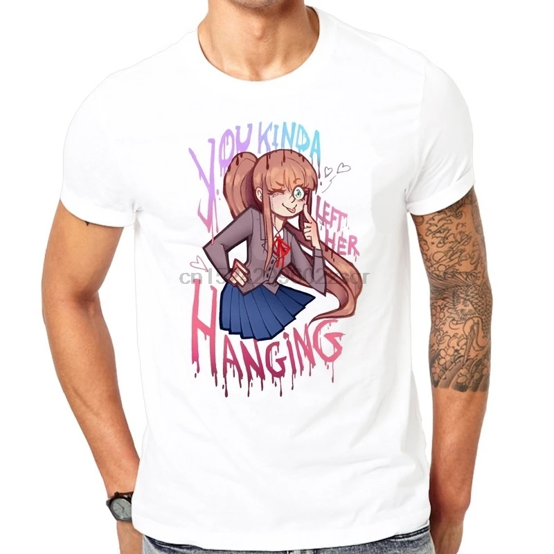 Футболка Just Monika OK Doki Literature Club Мужская футболка с коротким рукавом футболки
