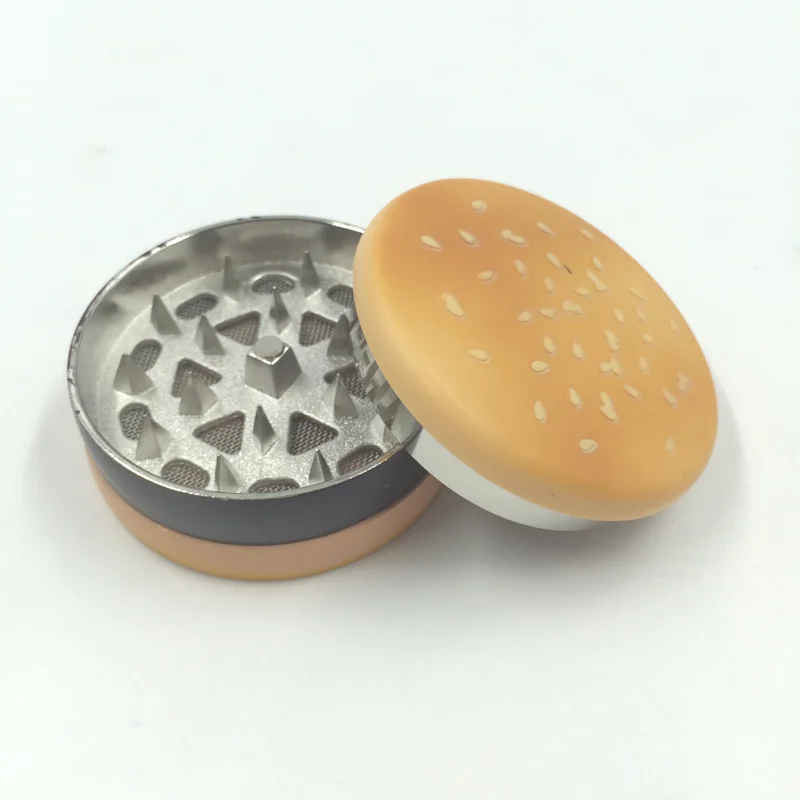 Новейший креативный 3 слойный новейший Вкусный гамбургер бисквит цинковый сплав