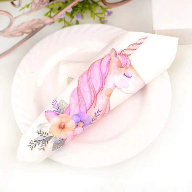 Свадебные одноразовые салфетки бумажные для свадьбы помолвки дня рождения