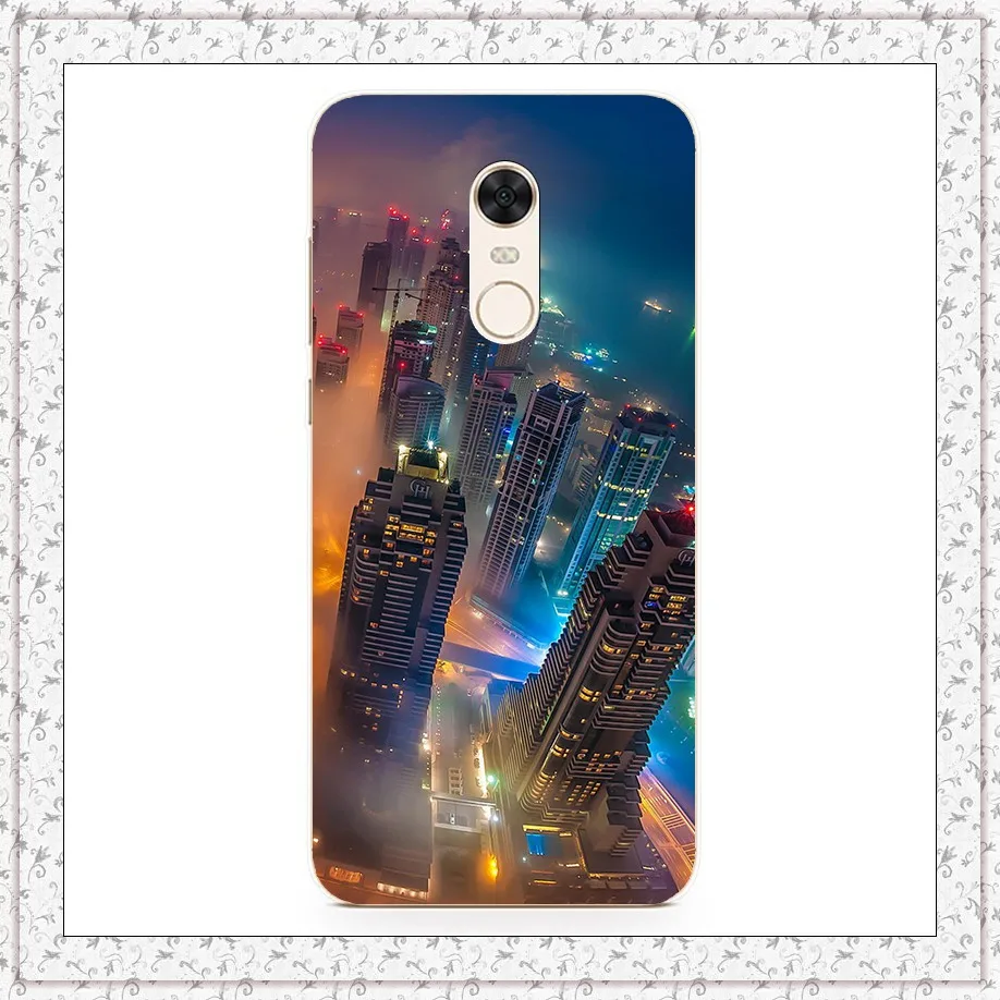 Силиконовый чехол для Xiaomi Redmi 5, чехол 5,7 'с принтом крутых животных 5,99', чехол для Xiomi Redmi 5 plus, чехол для телефона Redmi5, чехол s - Цвет: twin tower hotel