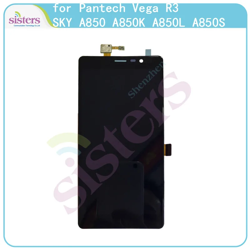 ЖК-дисплей для Pantech Vega SKY A850 A850K A850L A850S ЖК-экран сенсорный экран дигитайзер в сборе