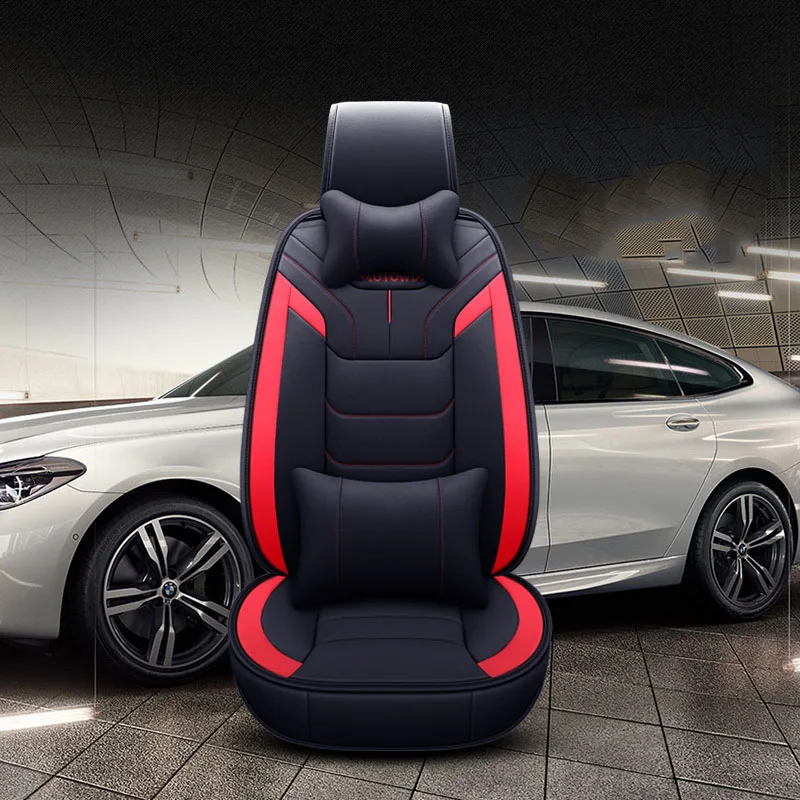 

Car seat cover full set leather for bmw e46 e53 e60 e70 e82 e84 x1 e87 e90 e91 e92 f10 5series of 2020 2019 2018 2017 2016 2015