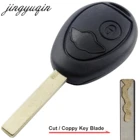 Jingyuqin CutUncut Blade дистанционный брелок для ключа для BMW Mini Cooper S R50 R53 2 чехол для ключей с кнопками