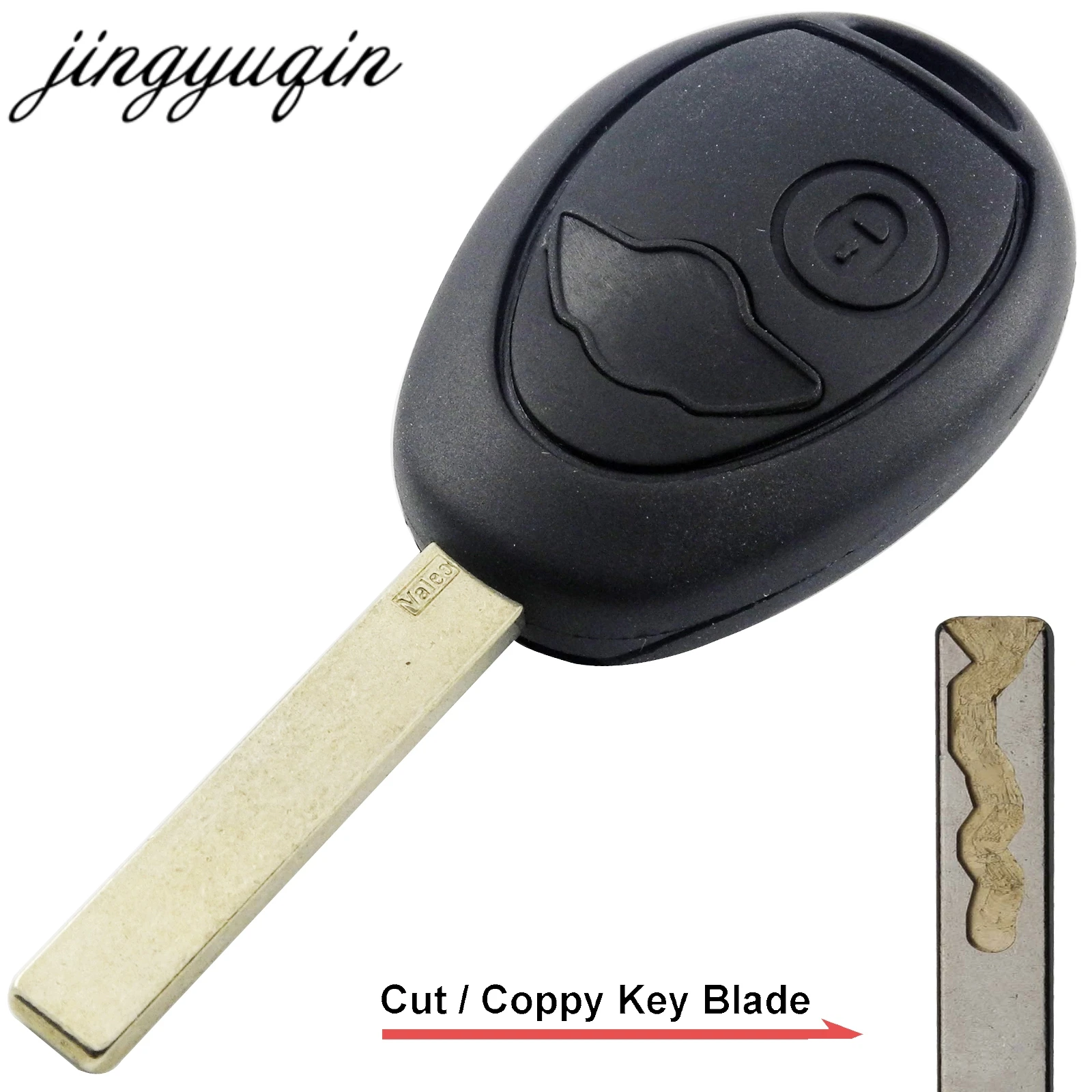 Пульт дистанционного управления jingyuqin Cut/Uncut Blade для BMW Mini Cooper S R50 R53 2 чехол ключей с