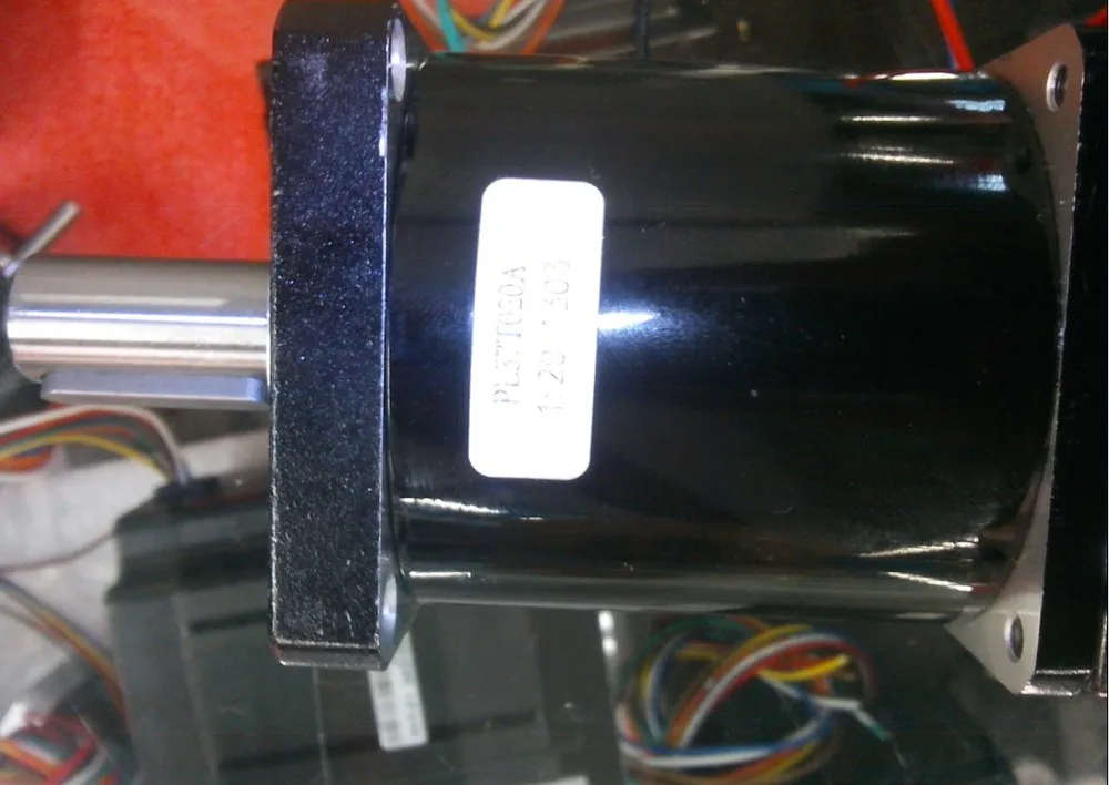 New planetary speed reducer 1:20 install with a Leadshine stepper motor NEMA 23 make up gearbox or gearmotor out 44NM shaft 14 |