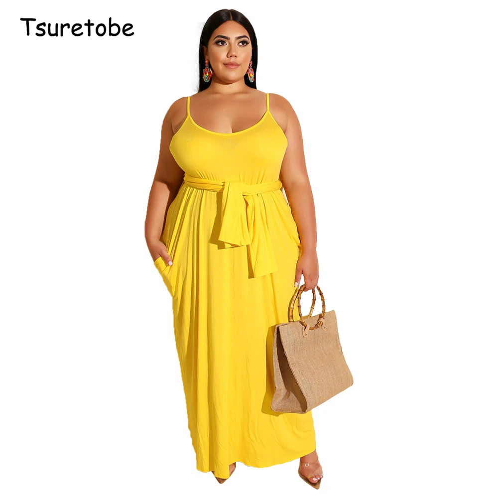 Женское платье макси на бретелях-спагетти без рукавов | Женская одежда