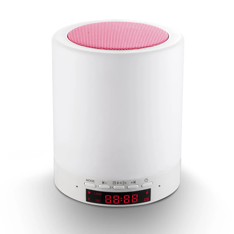 Bluetooth динамик часы светильник сенсорный затемняющий s красосветильник