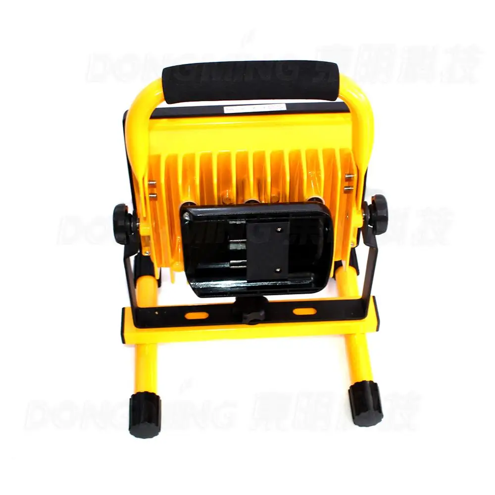 저렴한 무료 페덱스 휴대용 충전식 Led 투광 조명, 10W IP65 방수 야외 반사판 작업등에 사용 가능한 LED 투광 조명