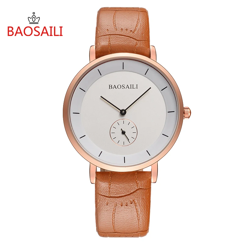 BSL1047 BAOSAILI Брендовые повседневные деловые женские часы с небольшим циферблатом