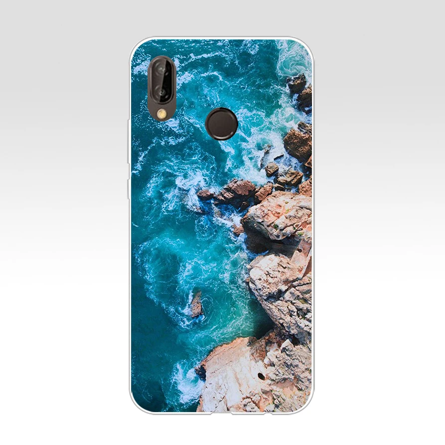 K huawei P20 Lite чехол 5,84 дюймов huawei P20 Lite Мягкий Резиновый ТПУ силиконовый чехол для телефона для huawei P20 Lite чехол сумка чехол s - Цвет: 39