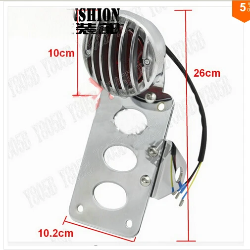 Кронштейн для номерного знака мотоцикла с боковым креплением Yamaha VStar 400 650 1100 1300