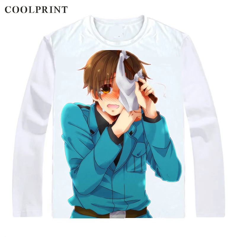 Североитальянские братья фелициану Варгас футболка Axis Powers Hetalia мужская