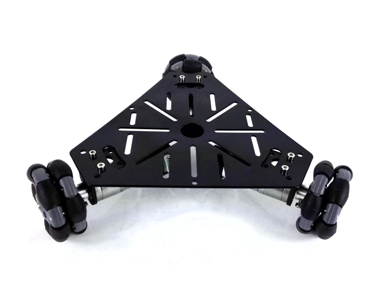 Новое поступление! MT100 3WD Omni Wheel Robot Car. Рама из нержавеющей стали с колесами 58 мм.