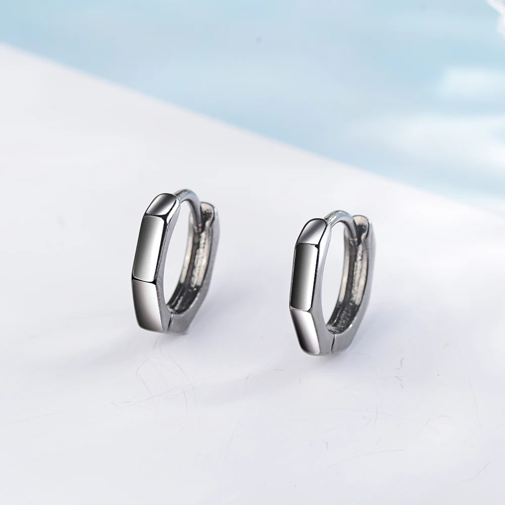 Серьги-кольца из серебра 925 пробы для маленьких девочек маленькая серьга-кольцо