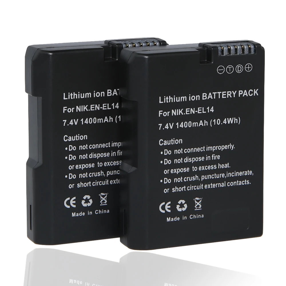 Аккумулятор Fullcod для камеры Nikon D5200 5100/3100/3200 P7100 ENEL14 EN EL14 |battery for nikon|camera batterybattery nikon