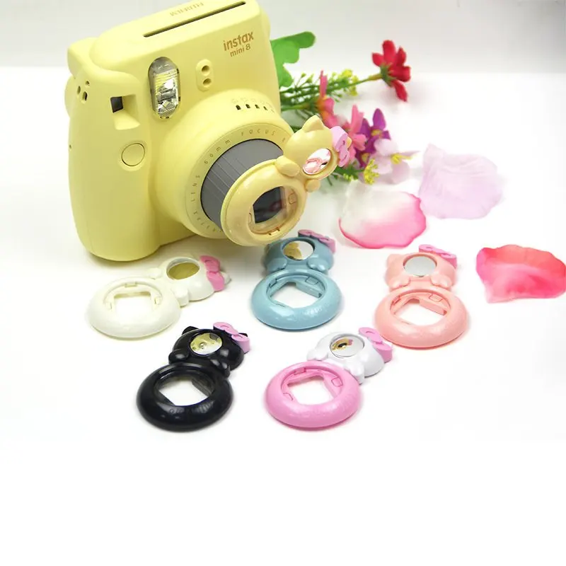 Крупный план объектив Автопортрет Зеркало для Fuji Fujifilm Instax Mini7s/8/8 +/9|Фотофильтры
