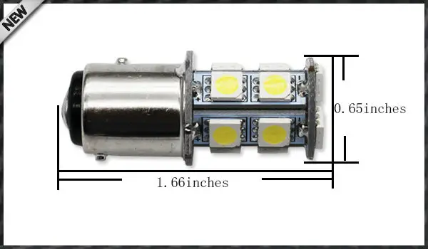 IJDM 6000 K супер белый 13-SMD Светодиодный дневной ходовой колбы для лампы на замену подходит Jeep Renegade