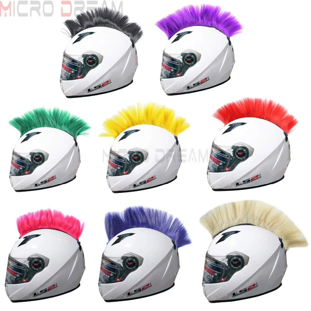 12 ''гоночный мотоцикл палка на Mohawk шлем Casco клей для волос наклейки