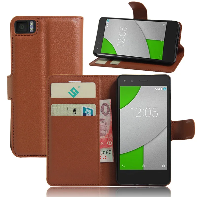 50 шт. DHL из натуральной ПУ кожи флип бумажник чехол для BQ Aquaris M5.5 A4.5 X5 Plus La Caja Del Telefono
