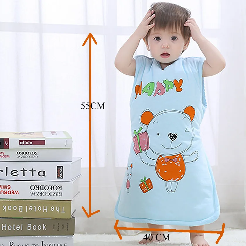 Новый спальный мешок детское одеяло хлопковая упаковка Детские одеяла анти тип