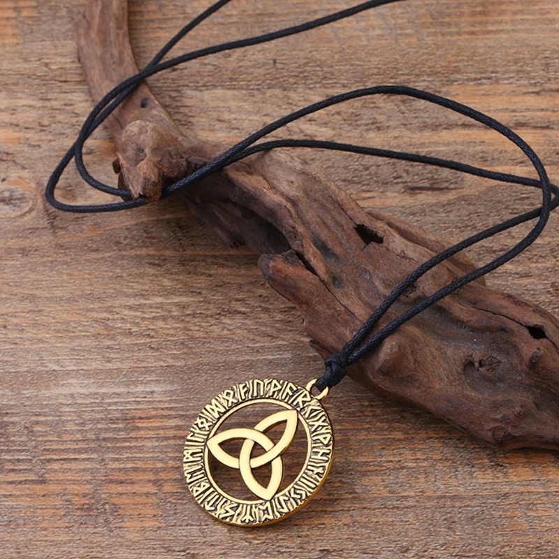 Подвеска Teamer Мужская/Женская винтажное ожерелье с подвеской в виде узелков