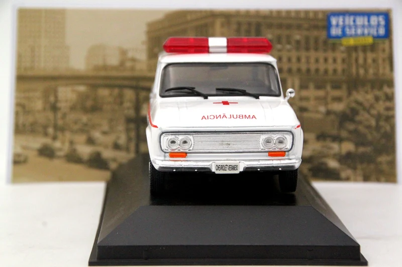 IXO Алтая 1:43 весы Chevrolet Veraneio Ambulancia модели литья под давлением Ограниченная серия Коллекция белый авто подарок