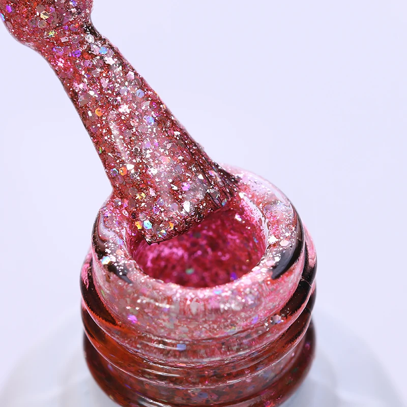 BORN PRETTY Platinum Звездный гель для ногтей 10 мл Bling Soak Off Маникюр УФ Гель-лак блеск супер блестящий Гель-лак для нейл-арта