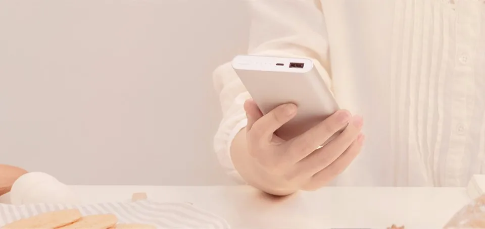 Xiaomi Mi power Bank 2 10000 мАч Внешний аккумулятор с быстрой зарядкой 18 Вт Быстрая зарядка для Мобильные телефоны Android IOS Телефон