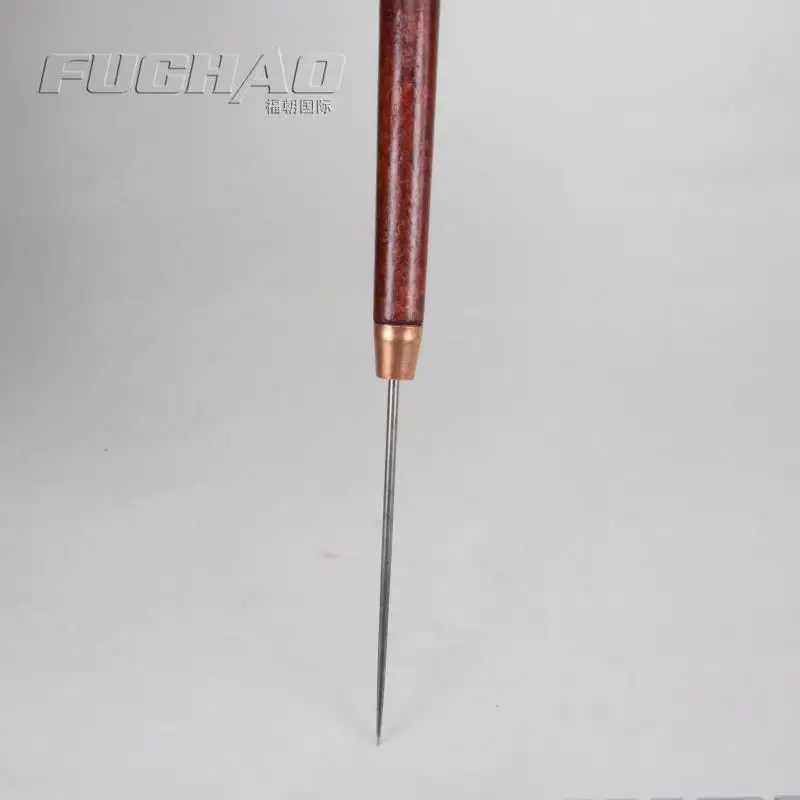 Black Wooden Handle Awl (Carbon Steel With handle)160mm Cloth Tool Sewing Machine Parts | Дом и сад