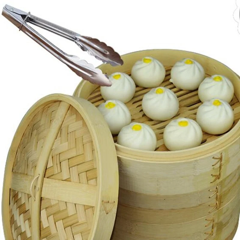 2 уровня китайская бамбуковая пароварка кухонная посуда рыба рис Dim Sum корзина паста плита для приготовления пельменей набор с крышкой инструмент для приготовления пищи