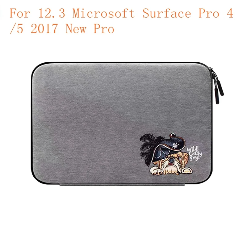 Вышивка рукава сумка для microsoft Surface Pro 4 5 Новинка 2017 года Tablet PC чехол