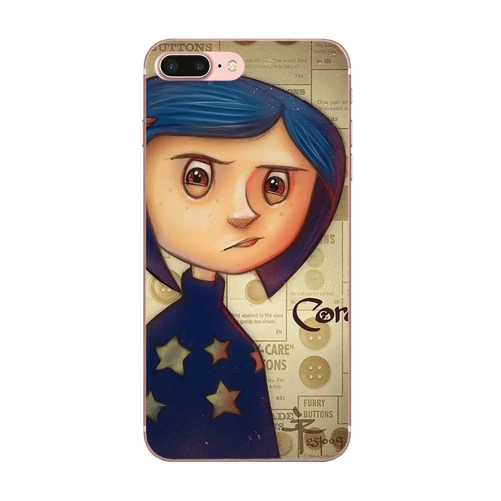 Винтажный ТПУ персонализированный рисунок Coraline для LG Nexus 5 5X V10 V20 V30 V40 2017 2018