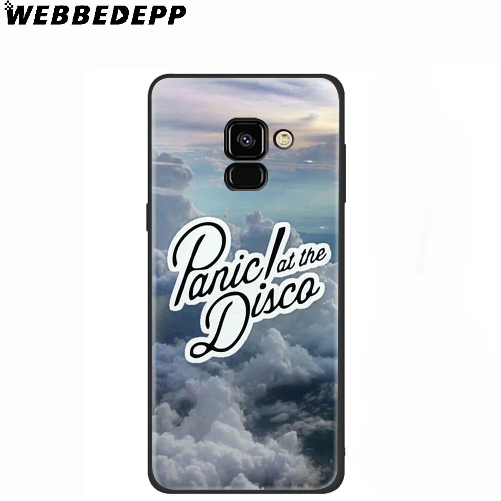 WEBBEDEPP Panic! В Disco силиконовый чехол для Samsung Galaxy A3 A5 A6 A7 A8 A9 A10 A20 A30 A40 A50 A70 M10 M20 M30 |
