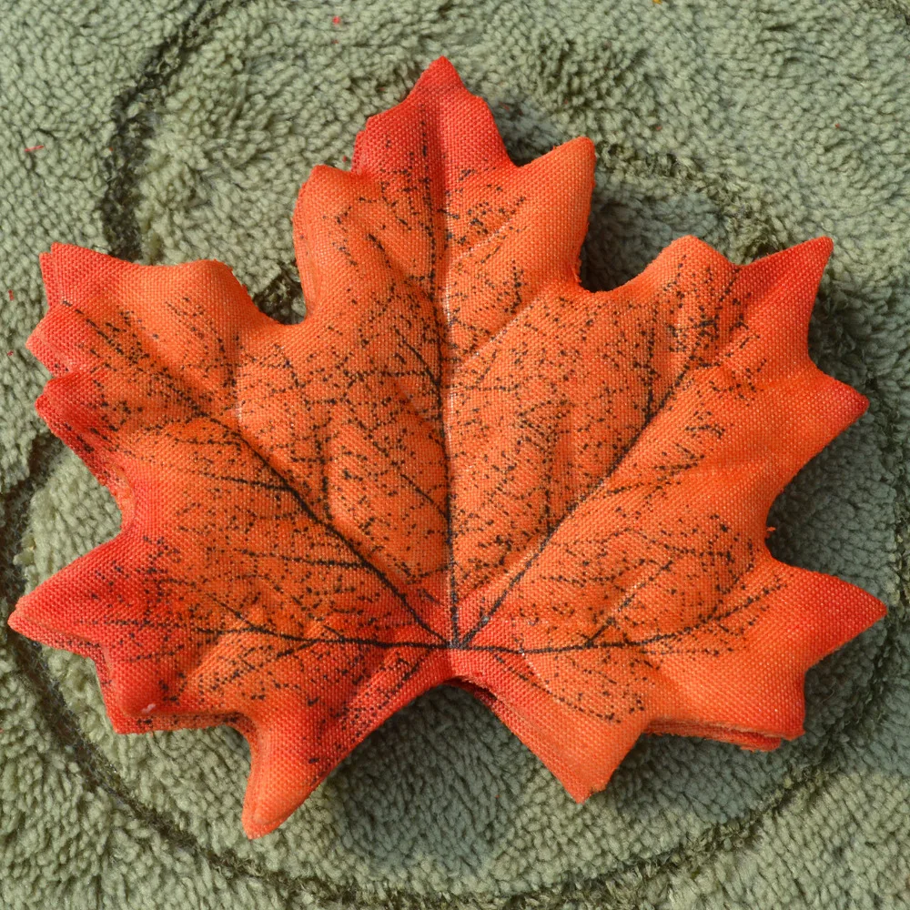 100 шт. искусственные осенние листья кленового листа | Дом и сад