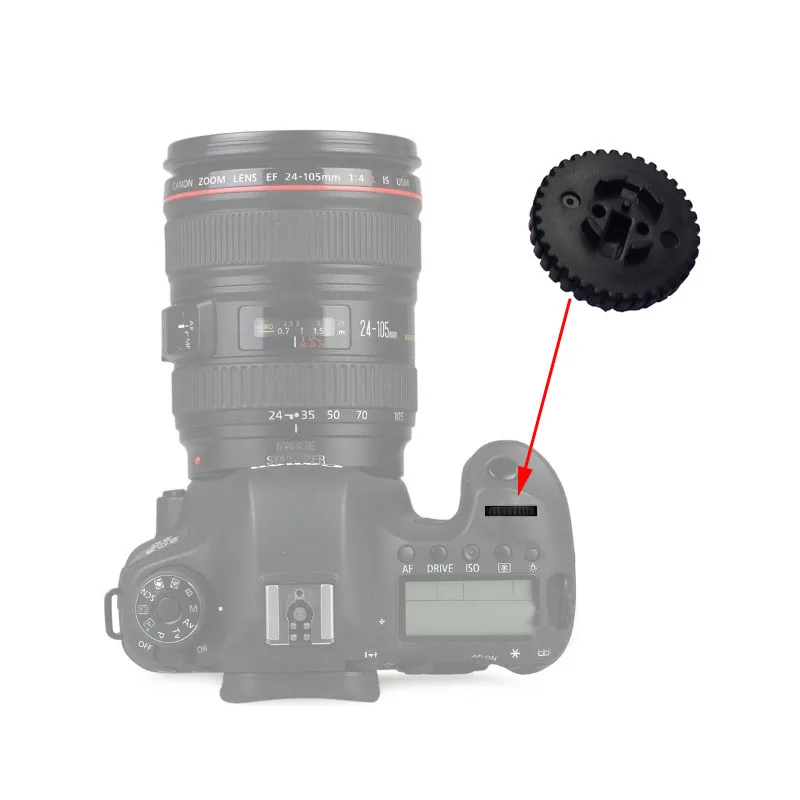 Кнопка затвора диафрагма колесо вращающееся дисковое для Canon 6D 70D запасная часть