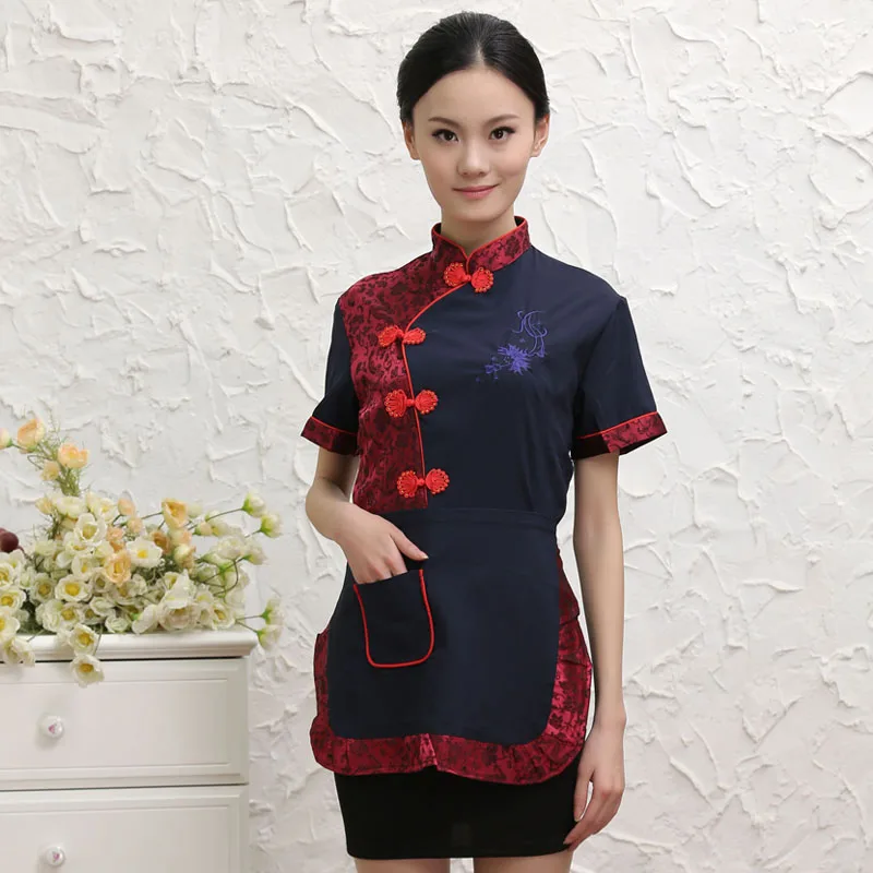 Чай номер одежда для гостиниц комбинезоны фермерский дом ресторан летняя