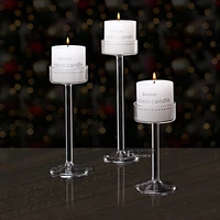new style 2020 classic glass candle holder wedding bar party home decor decoration fashion candlestick goblet tall candlesticks