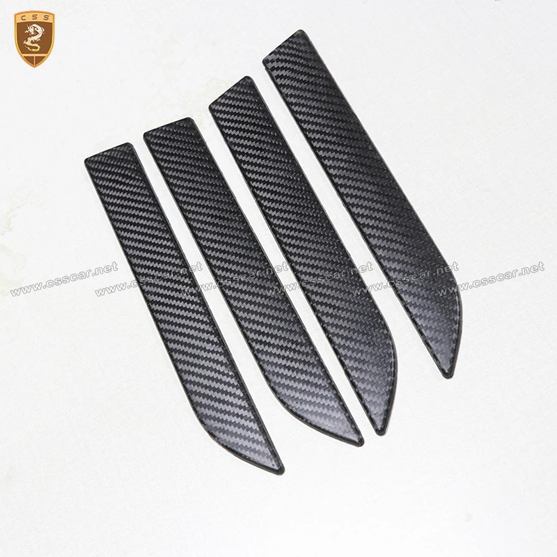 Чехлы на дверные ручки из углеродного волокна для Tesla Model X 2016 2017 2018 Add On Style