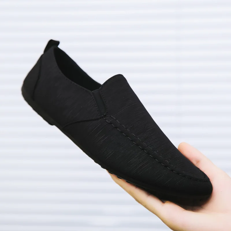 2018 New summer personality casual shoes beans men lazy feet men's high quality Breathable For loafers | Обувь