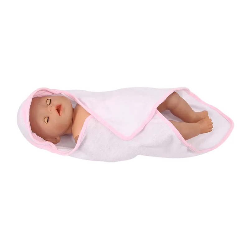 Банное полотенце LUCKDOLL банное одеяло для девочек 18 дюймов 43 см|Куклы| |