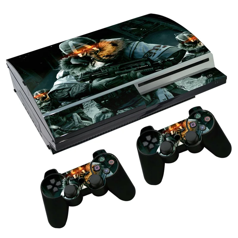 Наклейка Killzone 3 для PS3 Fat PlayStation консоль и контроллеры Skins виниловая