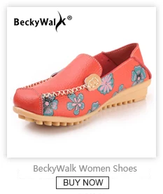 BeckyWalk/ весенняя женская обувь из натуральной кожи; женские кроссовки на платформе с вырезами; Летние мокасины на шнуровке; женская обувь; WSH2732