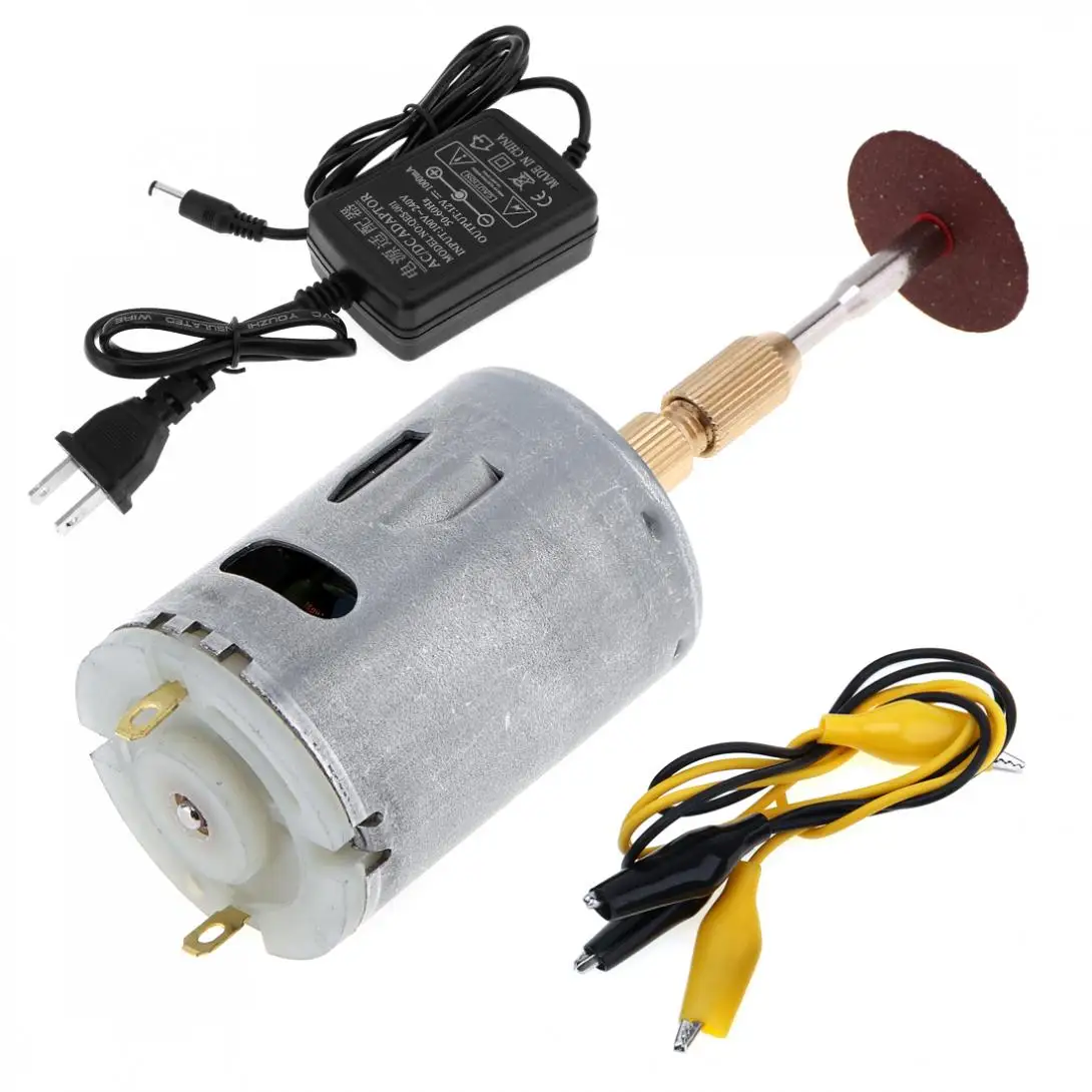 1 комплект 12V 1A мини 545 Электрический полировщик с мотором автомат для резки 3 175 мм