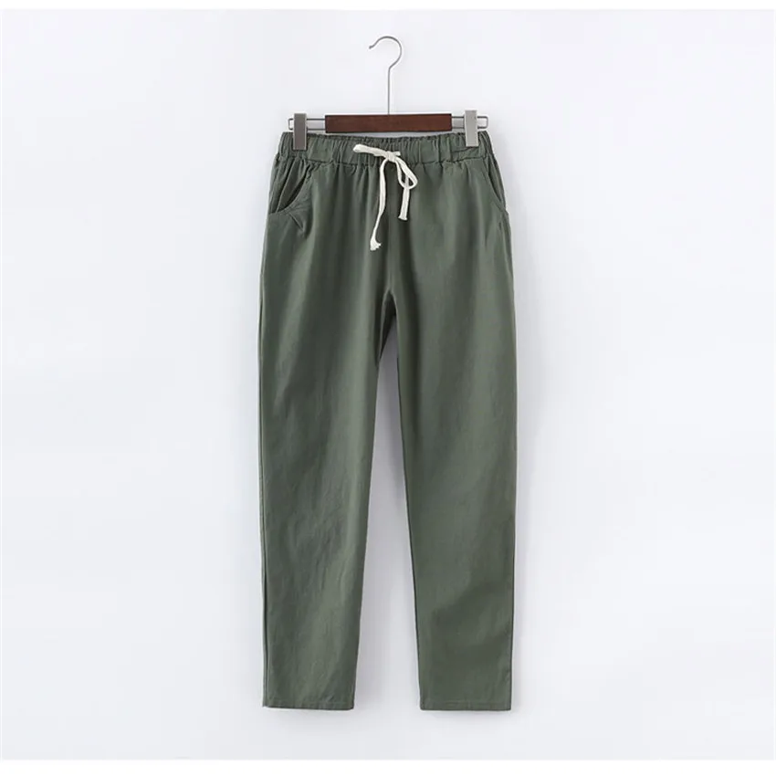 Gowyimmes Big Size M-3XL Women Harem Pants Casual Black Gray Pant Harajuku Female Ankle-length Trousers Hot Leggings PD250 | Женская